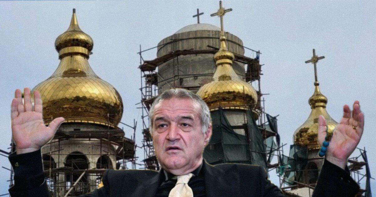 Becali, buncăr antiatomic sub biserică în Pipera: Patronul FCSB, șef de șantier în Postul Paștelui