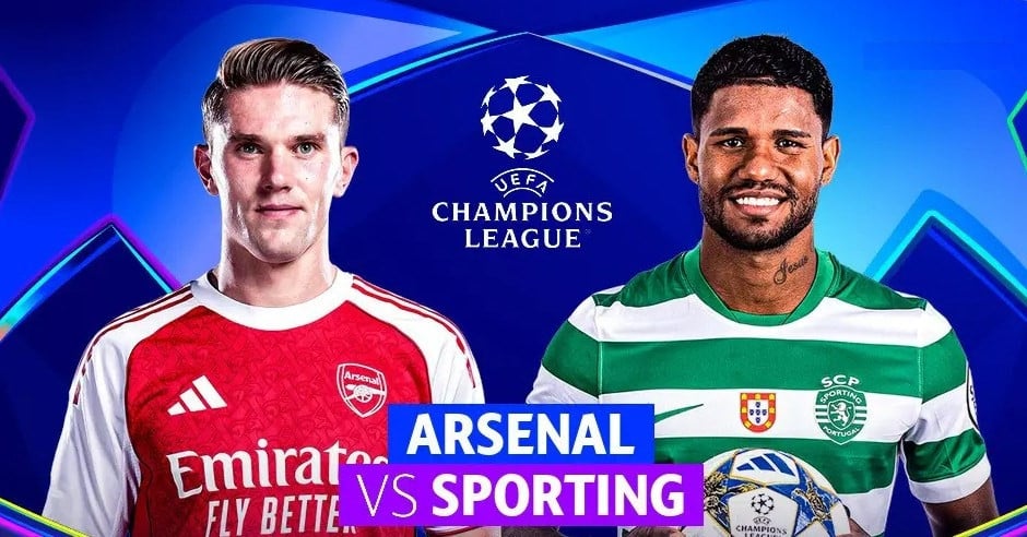 Arsenal calcă pe Sporting în direct