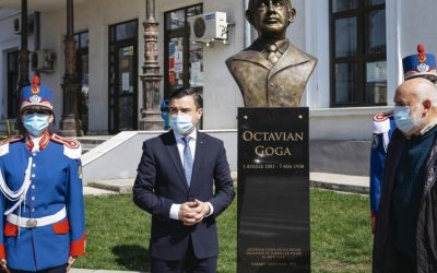 Goga, scos din Copou: Scandal după îndepărtarea bustului poetului antisemit