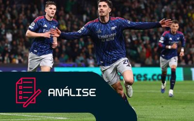 Arsenal a învins Sporting Lisabona în deplasare, în prima manșă a sferturilor de finală ale Ligii Campionilor, grație unui gol marcat în prelungiri de Kai Havertz