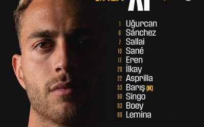 Galatasaray anunță primul 11 pentru meciul cu Göztepe Clubul sportiv Galatasaray a stabilit echipa de start pentru meciul cu Göztepe