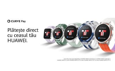 Funcția tap-to-pay pentru ceasurile HUAWEI, extinsă în toată Europa Compania HUAWEI a anunțat extinderea serviciului Curve Pay în Europa, oferind acum funcționalitatea tap-to-pay securizată pe ceasurile inteligente în peste 30 de țări