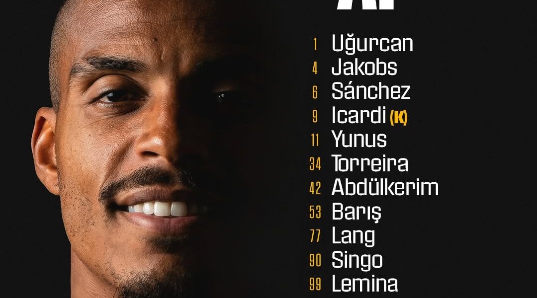 GALATASARAY anunță echipa pentru meciul cu TRABZONSPOR; Ce jucători intră pe teren Echipa de fotbal GALATASARAY a dezvăluit astăzi componența lotului pentru meciul cu TRABZONSPOR, stârnind curiozitatea fanilor