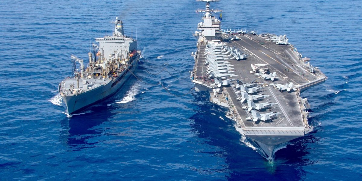 MARELE USS Gerald Ford, din nou în Orientul Mijlociu