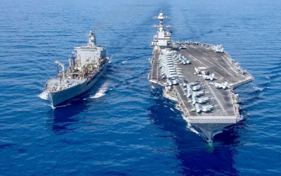 MARELE USS Gerald Ford, din nou în Orientul Mijlociu