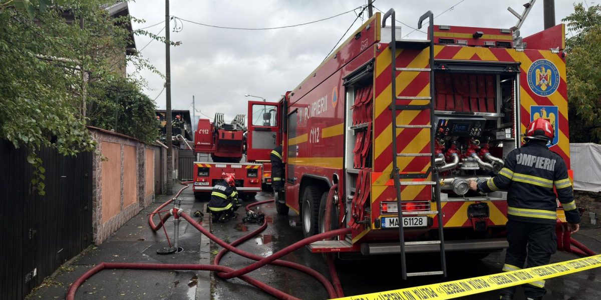 București: Pompierii, asaltați de urgențe de Sărbători – peste 300 de misiuni zilnice