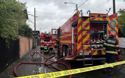 București: Pompierii, asaltați de urgențe de Sărbători – peste 300 de misiuni zilnice