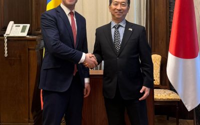 Andrei Baciu și Ambasadorul Japoniei discută despre viitorul inteligenței artificiale București, [data de astăzi] – Deputatul PNL Andrei Baciu a avut o întrevedere cu E.S