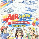 Concurs de desen pentru copii: Zbor spectaculos cu piloții Aeroclubului României!