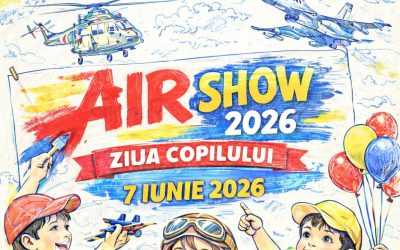 Concurs de desen pentru copii: Zbor spectaculos cu piloții Aeroclubului României!