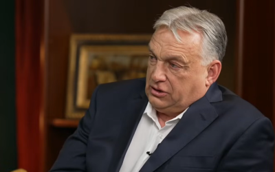 Orban, despre gestul misterios de la conferința de presă