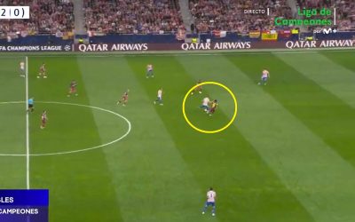 Lenglet, eroare de începător: Atletico, umilită de Barcelona