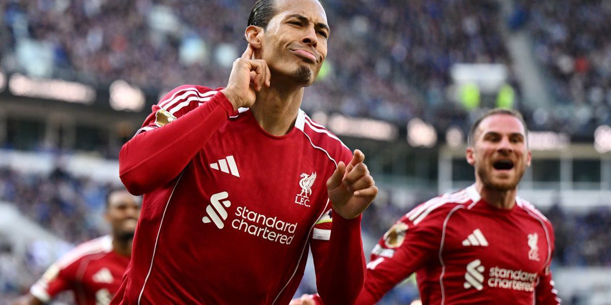 Van Dijk, eroul lui Liverpool în prelungiri: Derby-ul „Merseyside”, câștigat dramatic