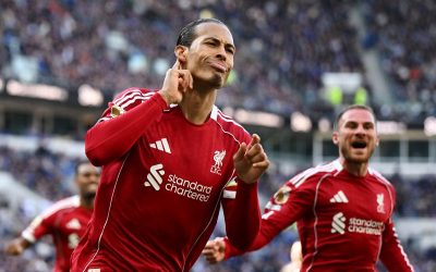 Van Dijk, eroul lui Liverpool în prelungiri: Derby-ul „Merseyside”, câștigat dramatic