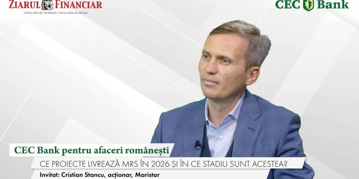 CEC Bank și ZF lansează proiect pentru afacerile românești, condus de Cristian Stancu