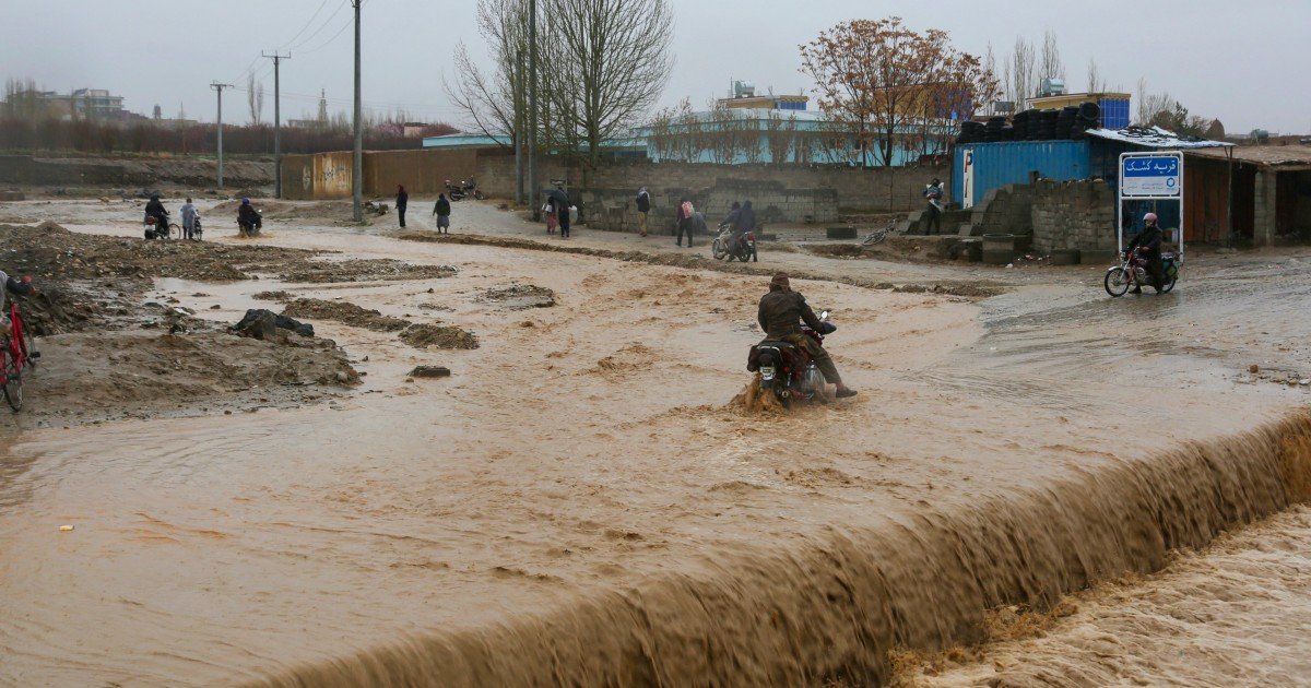 Floods, landslides triggered by heavy rain in Afghanistan leave 77 dead in 10 days, authorities say