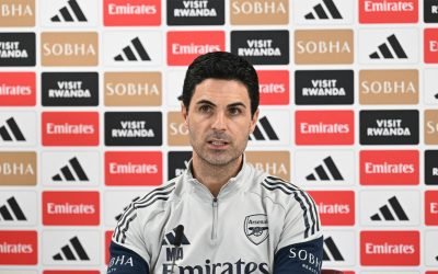 ARSENAL, CU OCHII PE CUPA: ARTETA, OPTIMIST ÎNAINTE DE DUELUL CU SOUTHAMPTON LONDRA – Antrenorul echipei ARSENAL, MIEL ARTETA, s-a prezentat vineri în fața presei, înaintea meciului din sferturile de finală ale Cupei Angliei, cu SOUTHAMPTON