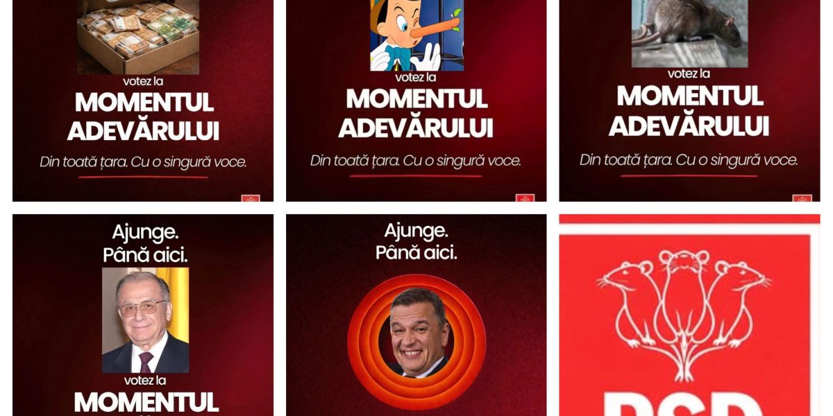 PSD dă în judecată creatorii de meme-uri cu șobolani la Parchet și CNCD