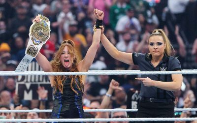 Becky Lynch, record istoric: Câștigă titlul la WrestleMania 42 pentru a treia oară