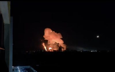 Explozie puternică la CET Vest din București: Incendiu la două transformatoare