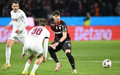 Cluj și Dinamo, remiză spectaculoasă: „câinii” au ratat pe bandă rulantă