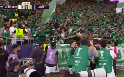 Gol SPECTACULOS în Al-Ahli – Johor DT! Șutul care a EXPLOSAT: Sărbătoare cu fanii