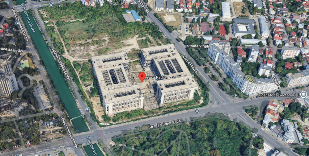 Ruina Casei Radio, pe „coridorul verde” din București. OAR: Proiecte mature, NU spectacole