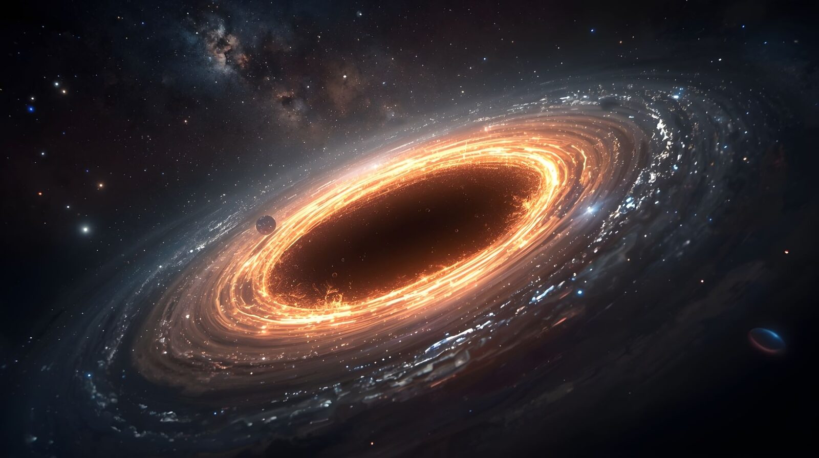 Astronomii au elucidat misterul din spatele încetinirii creșterii găurilor negre supermasive, concluzionând că „monștrii” cosmici pur și simplu nu mai au suficient „combustibil” pentru a se alimenta