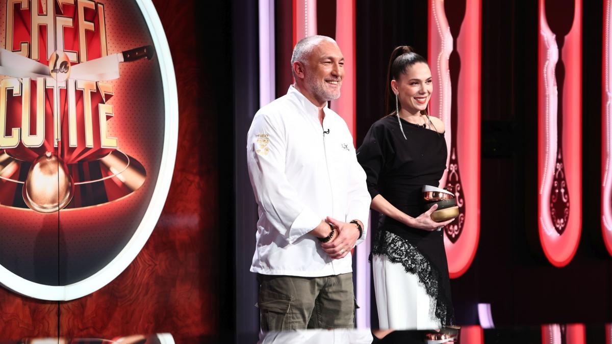 Chef Ștefan Popescu a câștigat ieri amuleta, după o jurizare făcută de Chef Florin Ivan, într-o ediție Chefi la cuțite care s-a impus ca lider detașat de audiență