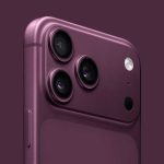 leaked iPhone 18 Pro color render in dark cherry