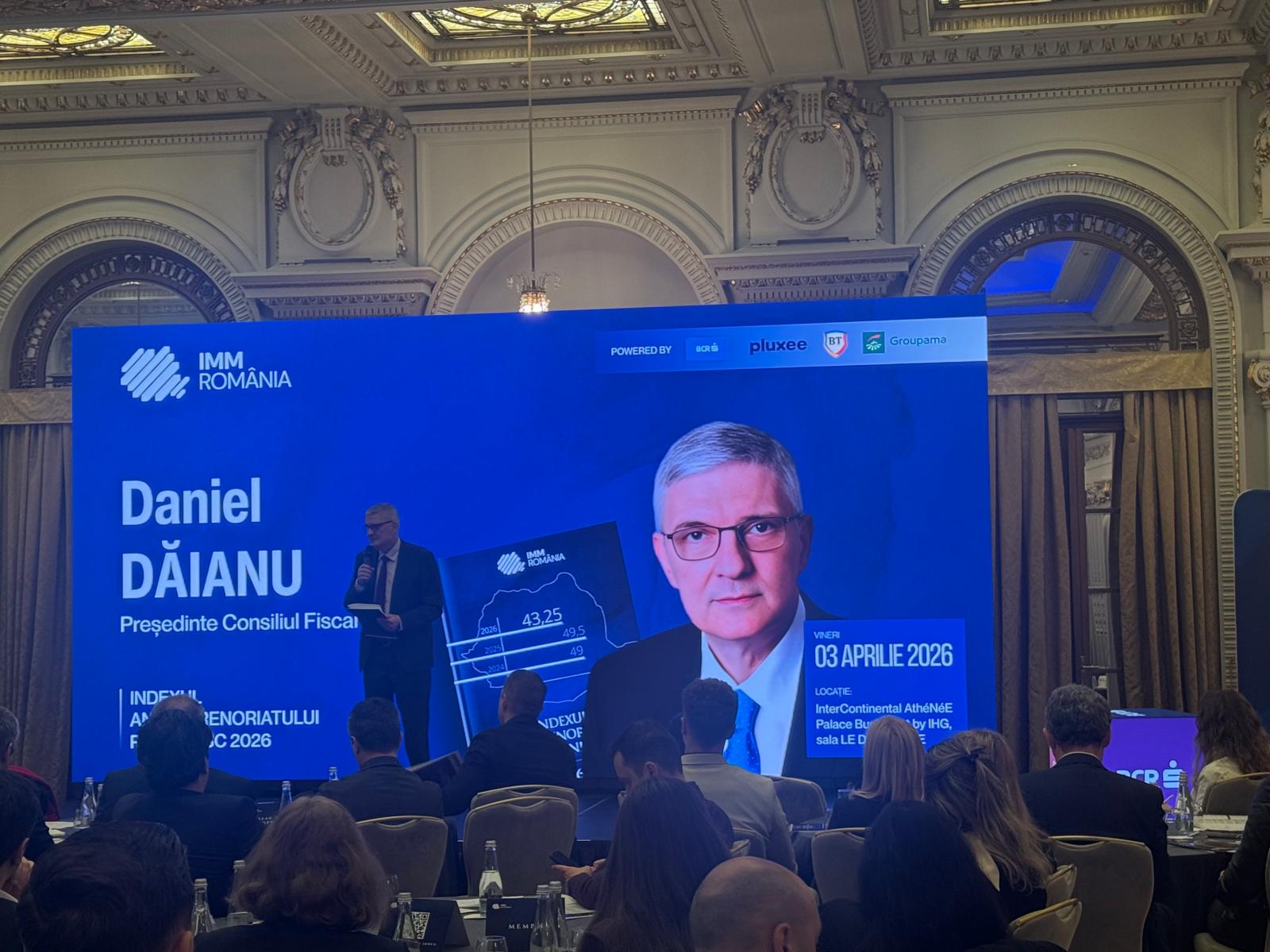 Dăianu, la patroni: Evaziunea fiscală distruge țara, e „o nenorocire”