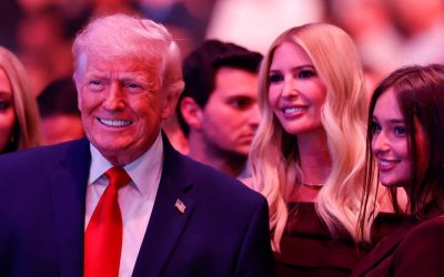 Donald Trump, apariție rară cu fiica sa, Ivanka Trump