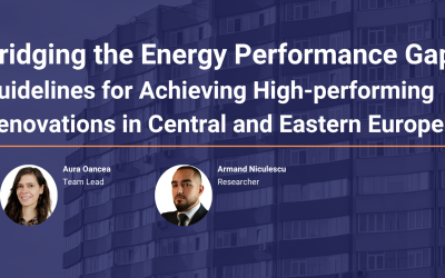 Clădirile publice, încotro? Ghidul care vrea să reducă decalajul energetic în Europa Centrală și de Est Noile reglementări europene privind performanța energetică a clădirilor, dar și obiectivele ambițioase de reducere a emisiilor, riscă să își piardă din eficiență