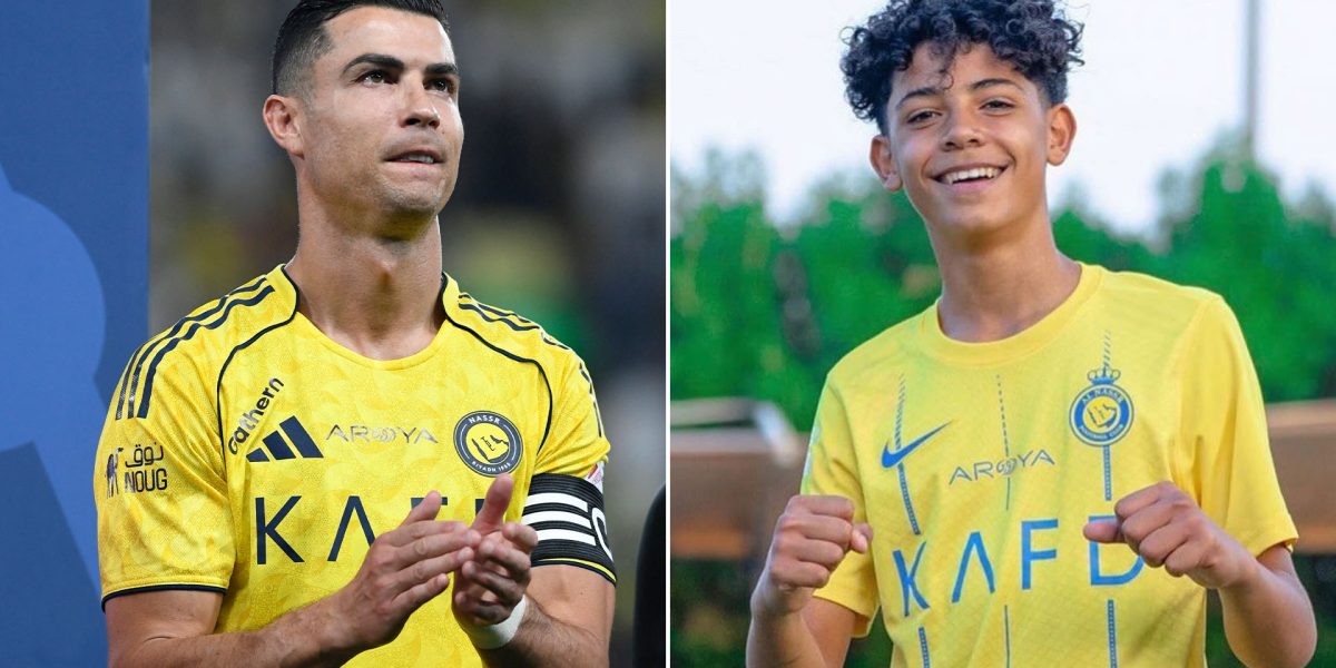 Cristiano Ronaldo's son, 15, could play alongside dad as Al-Nassr 'consider promoting star to first team'