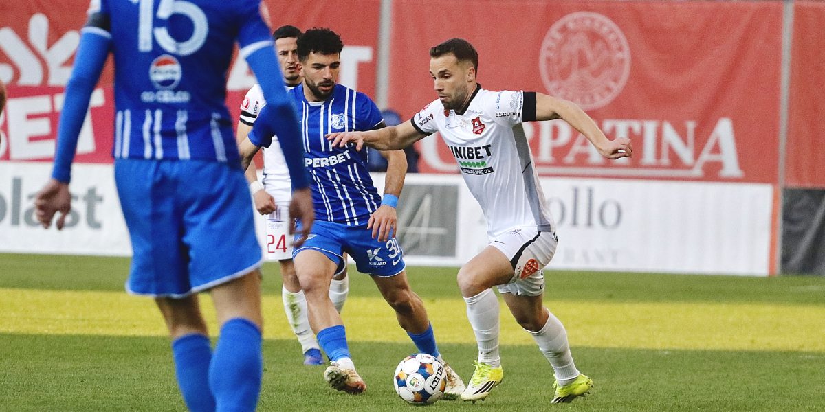 Hermannstadt învinge Farul lui Gică Hagi: 1-0! Victorie muncită pentru Munteanu