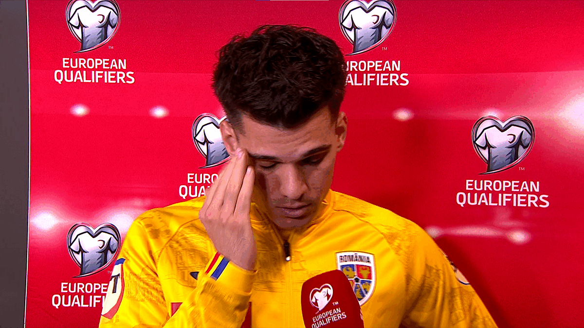 Ianis Hagi: România vrea speranță. Apel la fani: „Rămâneți alături de noi!”