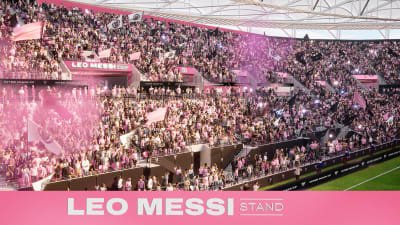 Inter Miami CF Unveils Leo Messi Stand at Nu Stadium