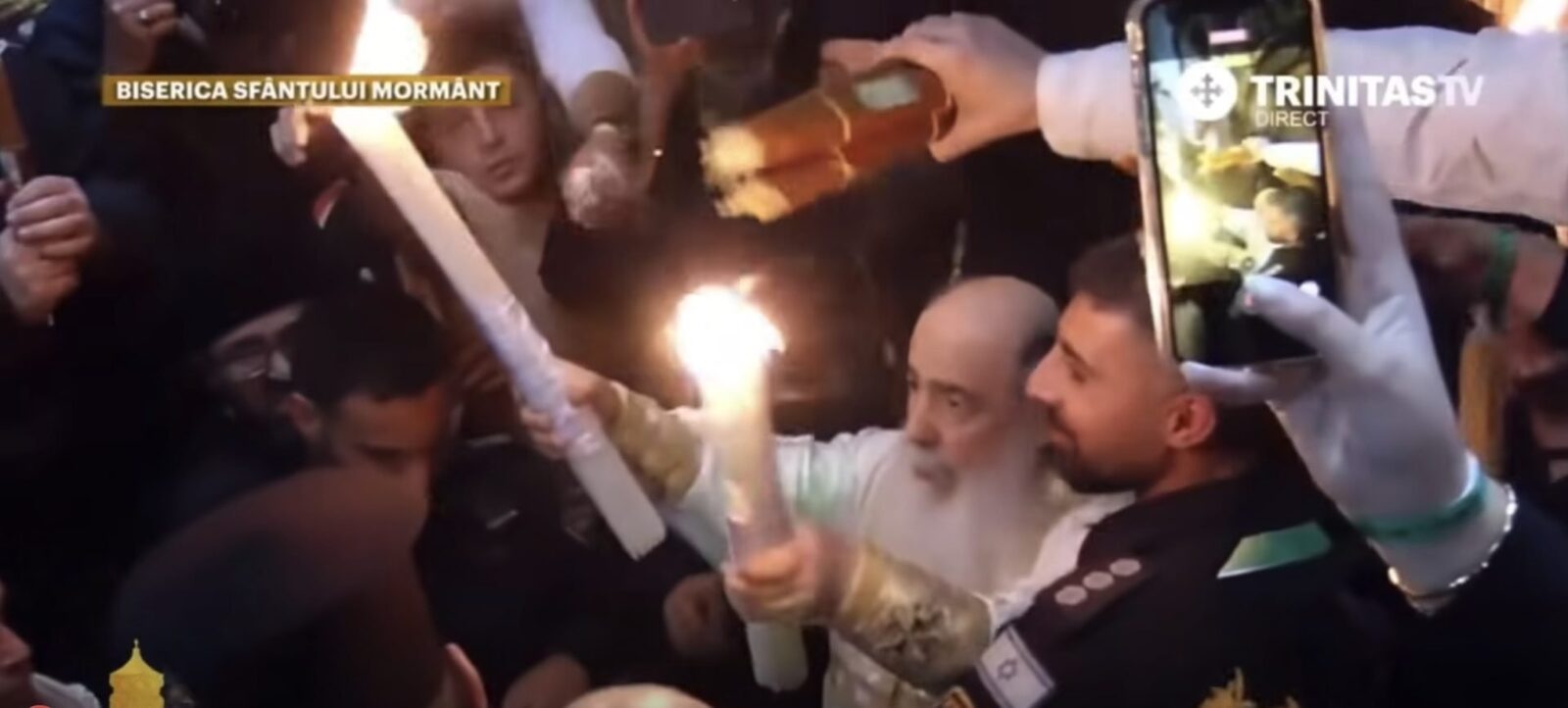 Sfânta Lumină de la Ierusalim, ajunsă în România