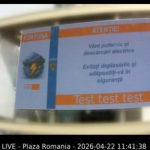 Alerte, în minute, pe panourile din București și 17 orașe