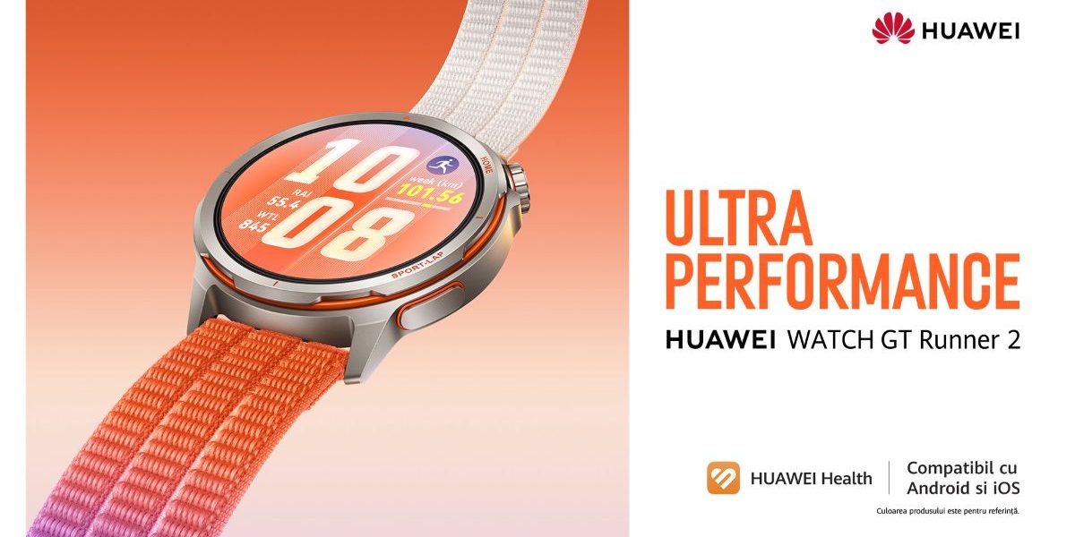 HUAWEI WATCH GT Runner 2: Alergînd cu date științifice precise pentru performanță