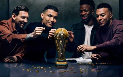 Messi, Ronaldo, Mbappé și Vinícius Júnior, reuniți într-o campanie LEGO spectaculoasă pentru Cupa Mondială 2026 Cu ochii întregii lumi a fotbalului ațintiți pe Cupa Mondială din 2026, LEGO a lansat o campanie publicitară memorabilă