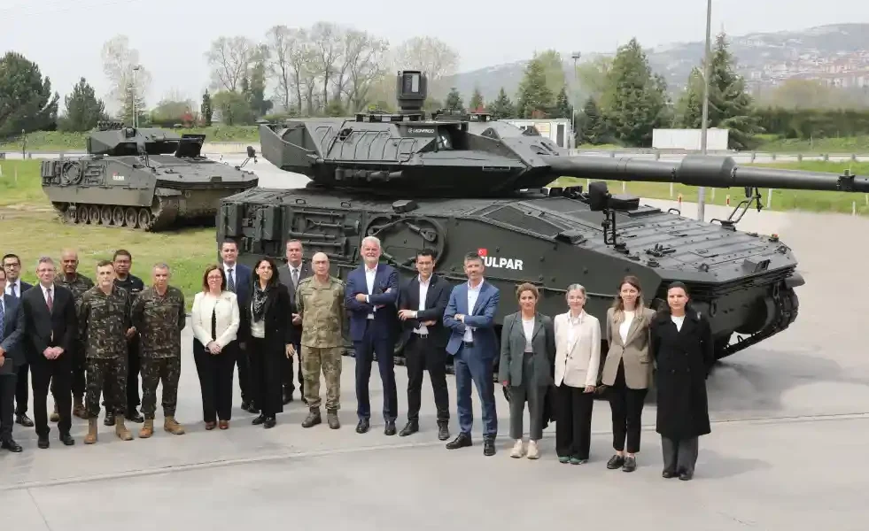 Brazilian Army Officials Visit Otokar, TULPAR AFVs on Focus