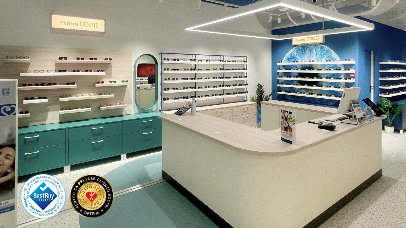 OPTIblu, parte a Optical Investment Group, a fost recompensat recent cu două distincții ICERTIAS, recunoașteri care validează poziția brandului în piața de optică medicală din România