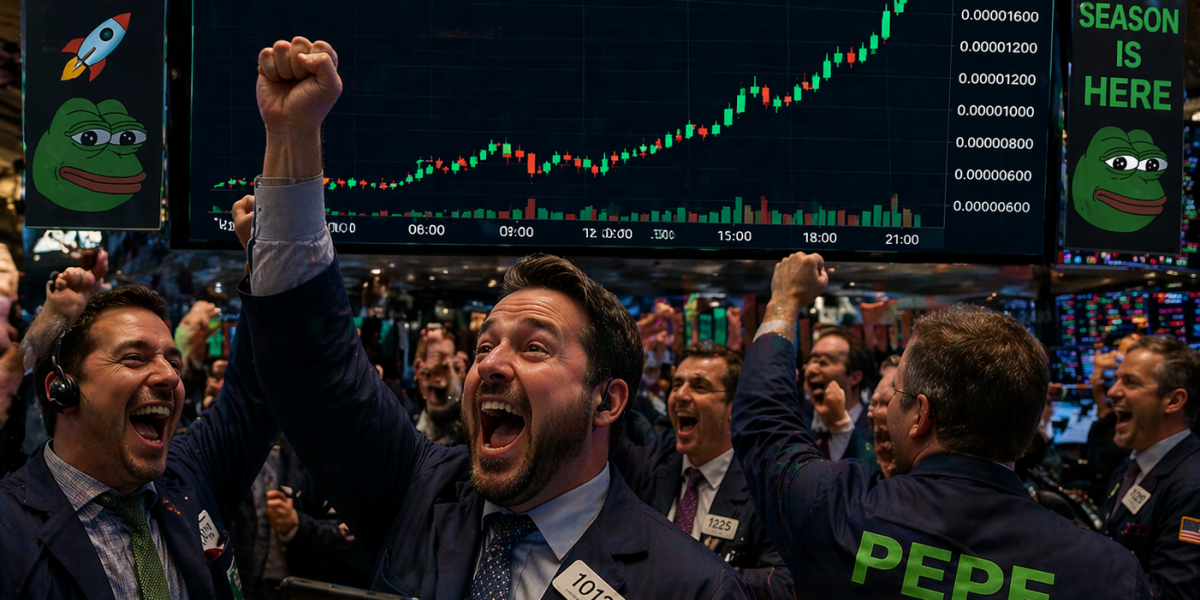 A bullish PEPE chart