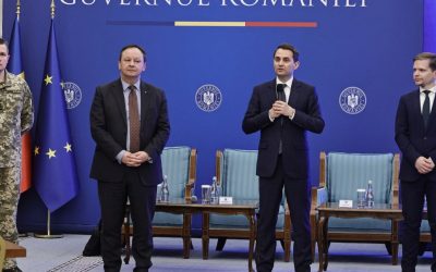 Companii ucrainene și românești discută producția de drone la Guvern O întâlnire strategică de tip B2B (business-to-business) a avut loc miercuri la Palatul Victoria, reunind companii ucrainene din domeniul dronelor cu reprezentanți ai industriei de apărare din România