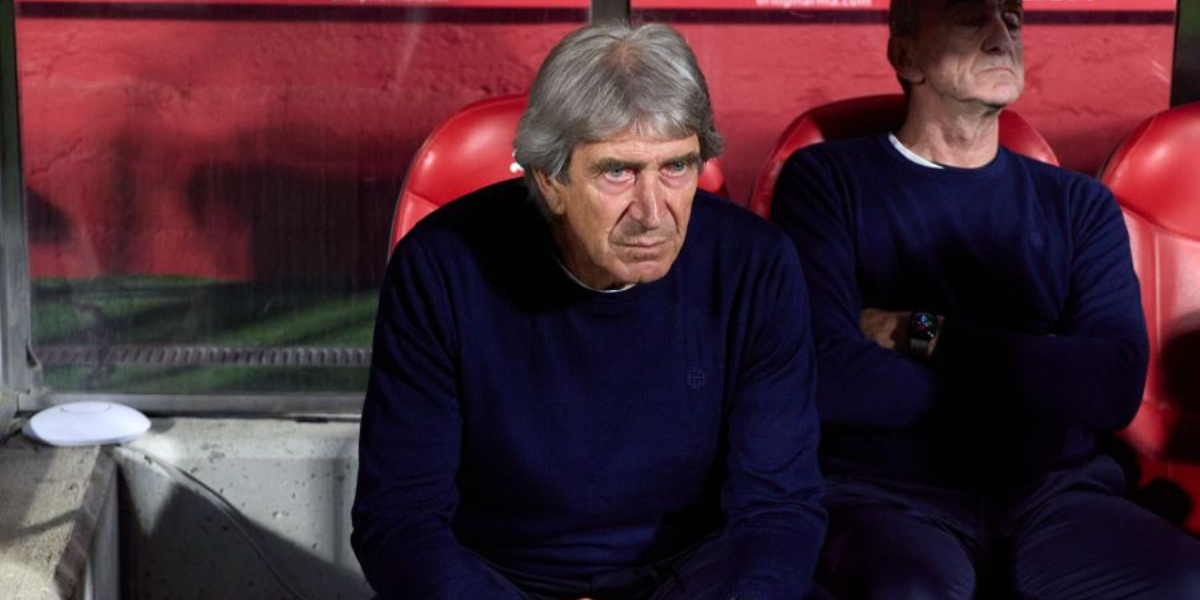 Pellegrini, durante el partido contra el Girona (LaLiga)