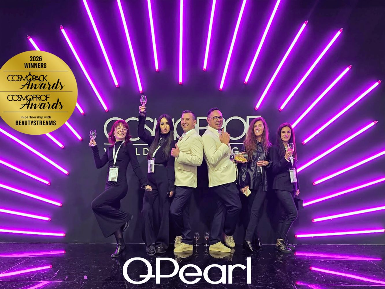 Compania românească CAHM Europe a câștigat premiul Green & Organic la Cosmoprof Awards 2026, una dintre cele mai prestigioase competiții din industria de beauty, pentru inovația QPearl – CycleOne