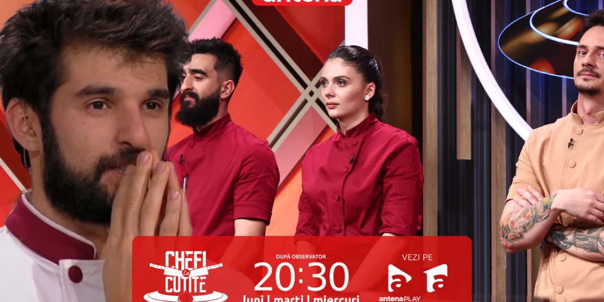 Chef Richard, șocat! Prima eliminare de la „Chefi la Cuțite”
