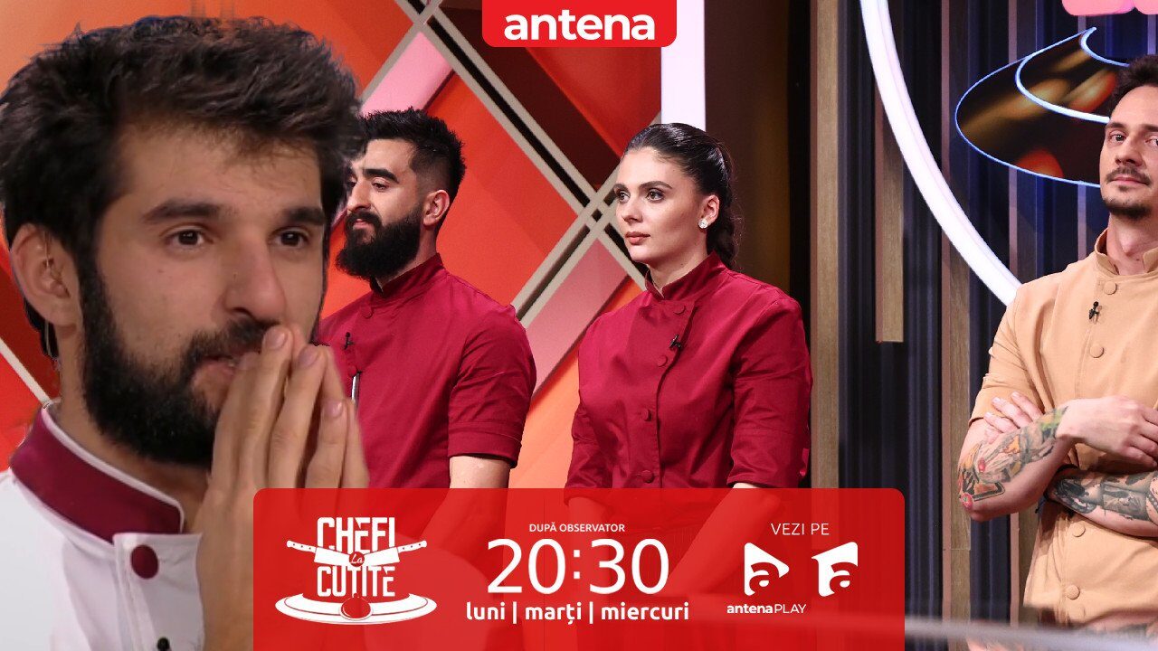Chef Richard, șocat! Prima eliminare de la „Chefi la Cuțite”