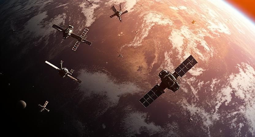 Imagine: Sateliții pe orbită: O amenințare nevăzută pentru sănătatea umană și ecosisteme? București – Propunerile de a amplasa oglinzi reflectorizante și până la un milion de sateliți pe orbita joasă a Pământului stârnesc îngrijorări majore în rândul cercetătorilor